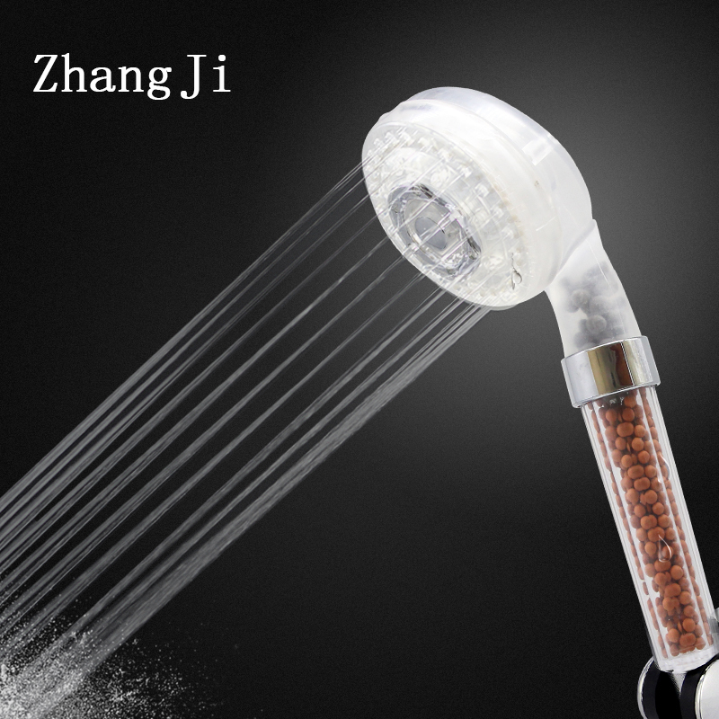 Zhangji Badkamer Regendouche Waterbesparende Massage Silicagel Nozzle Abs Plastic Anion Filtratie Handheld Douchekoppen