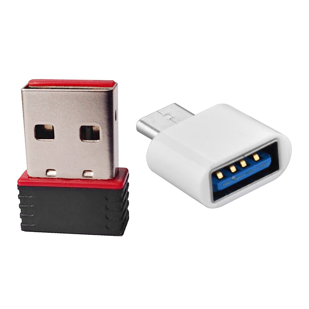 300Mbps 2.4Ghz Mini Usb Wifi Dongle Adapter Voor RG351P Game Console Draadloze Netwerkkaart Ontvanger