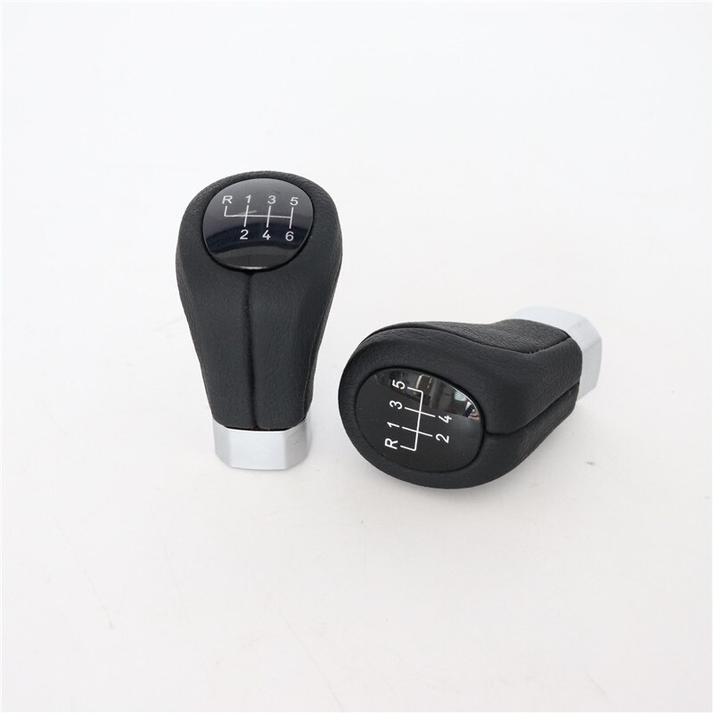 5 6 Speed Left Hand Driver Side Gear Shift Knob Head Stick Shifter Gearstick Gaiter Boot Cover Kit For BMW E81 E82 E87 E88M