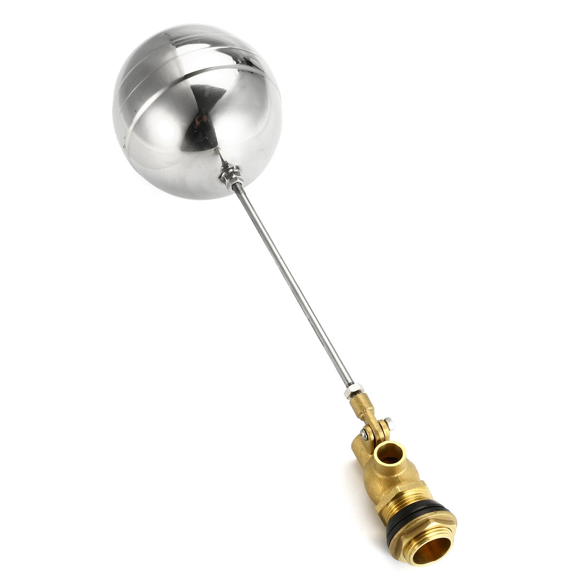 Robinet flotteur en métal | Robinet de toilette, réservoir d'eau froide et chaude DN15 DN20 DN25 niveau liquide 1/2 "3/4" corps en laiton