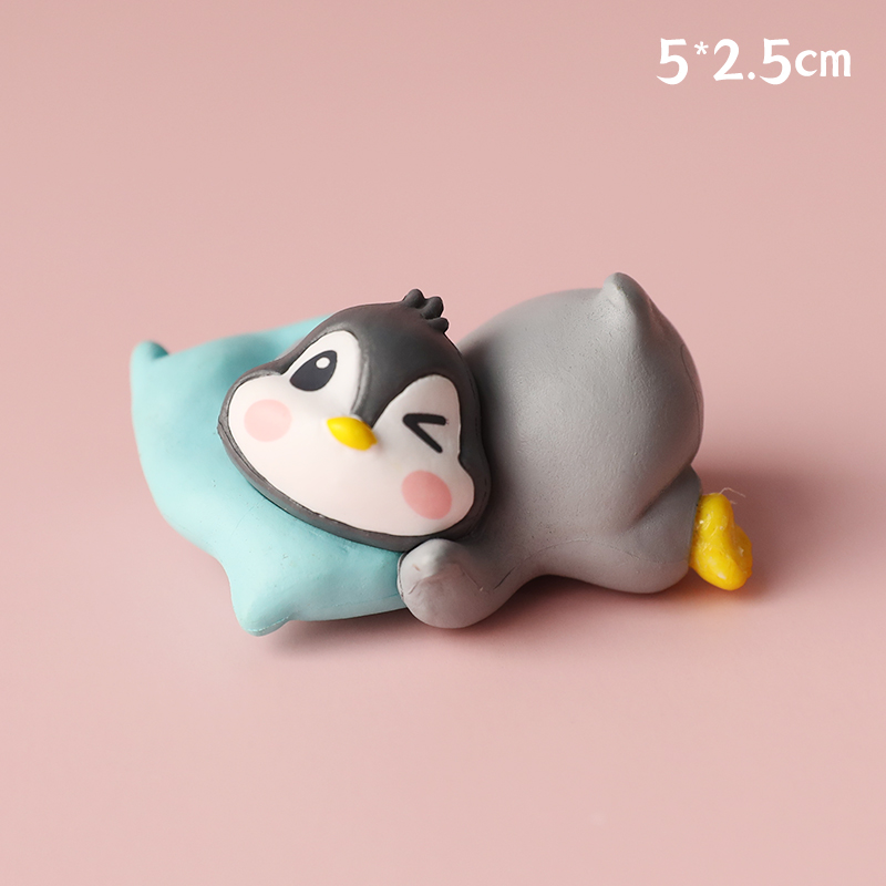 Décoration de gâteau joyeux anniversaire, chapeau de pingouin, flocon de neige, Igloo, Cupcake, cuisson, drapeau de fête, décor de gâteau pour réception pour bébé, de noël: jaune clair