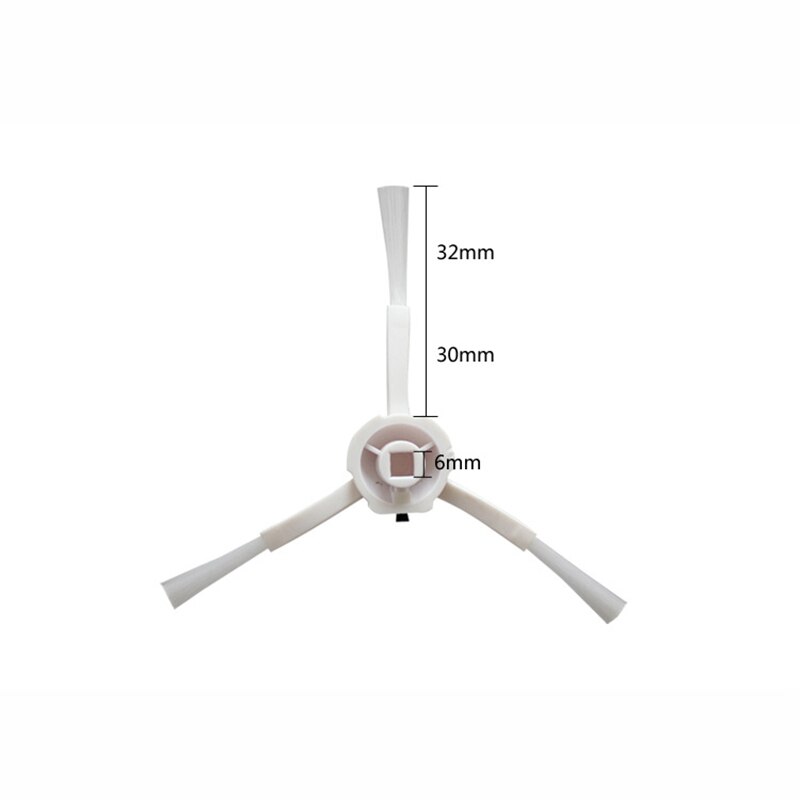 7 deler for erstatningstilbehør kompatibel med xiaomi roborock 1c robotstøvsuger hovedbørste