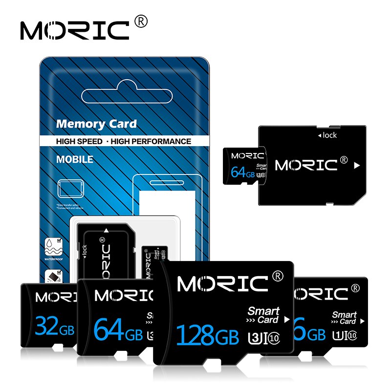 Micro sd kaart high speed geheugenkaart 64gb 128gb micro tf kaart neutrale geheugen schijf 32gb 16gb 8gb 4gb met adapter