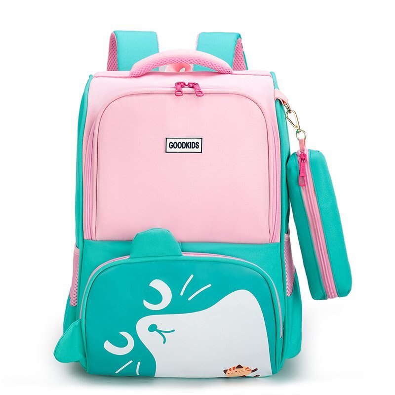Leuke Cartoon Cat School Rugzak Voor Meisjes Primaire Schooltassen Kids Travel Rugzakken Mochila Escolar