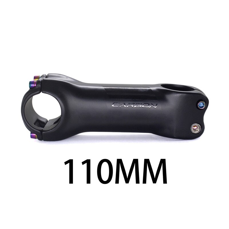 carbon fiber riser bicycle stem riser rod MTB Bicycle stem riser faucet 6 degree 31.8-28.6mm mountain bike stems road bike: 110mm