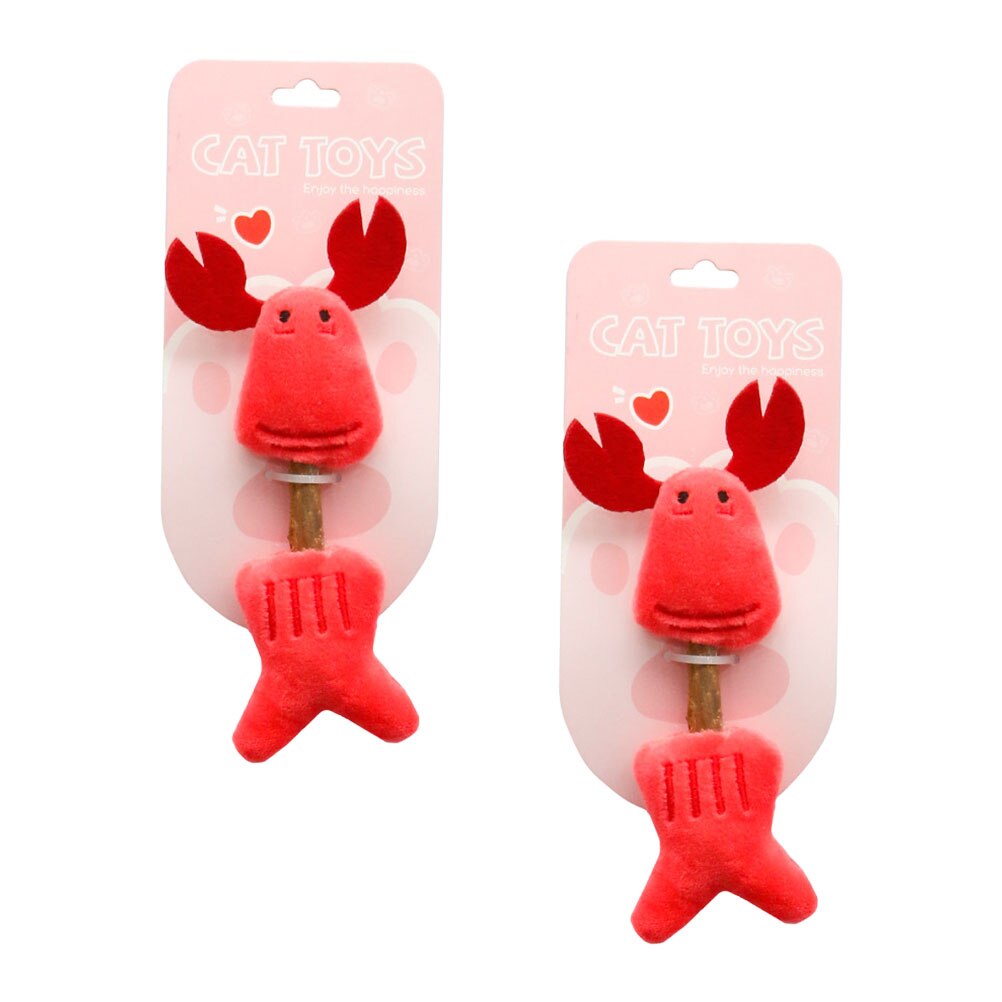 2 stück entzückendes katzenspielzeug, interaktive katzenangeln, katzenaccessoires: Ursprünglich Titel