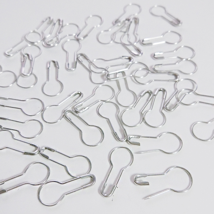 brass safety pins,500pcs/lot,silver gold black Calabash pin,garment accessories components,garment pin Pear Bulb Gourd safe pin