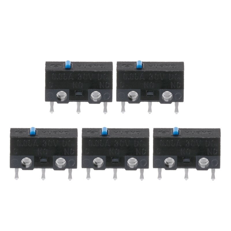 5 sztuk oryginalny HUANO mysz mikro przełącznik przycisk mikro