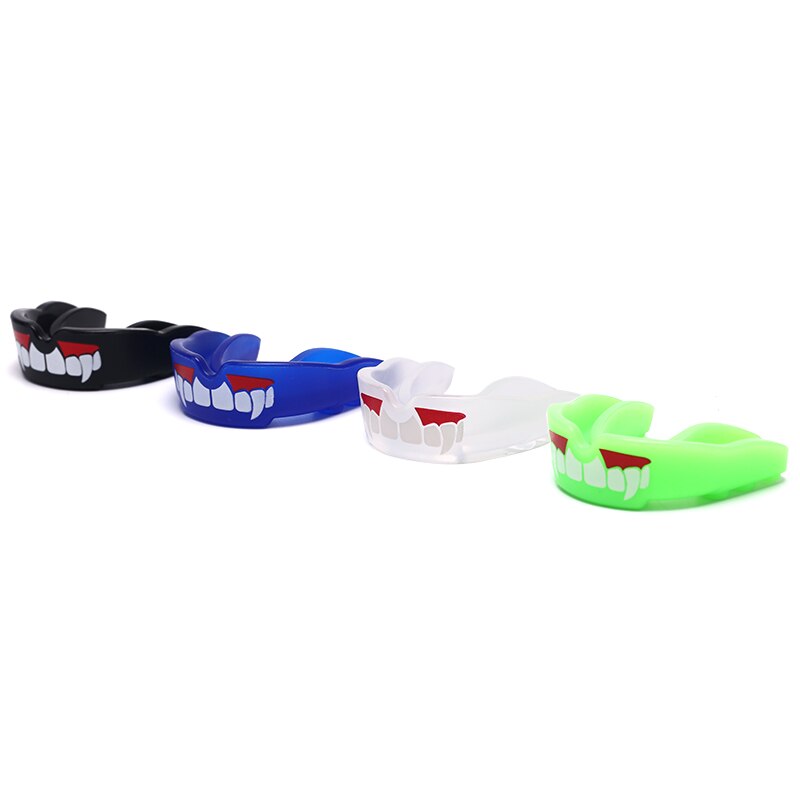 Fang Mouth Guard Taekwondo Muay Thai Teeth Protector Football Basketball Boxing Mouth Safety Mouth Guard Oral Teeth Protect