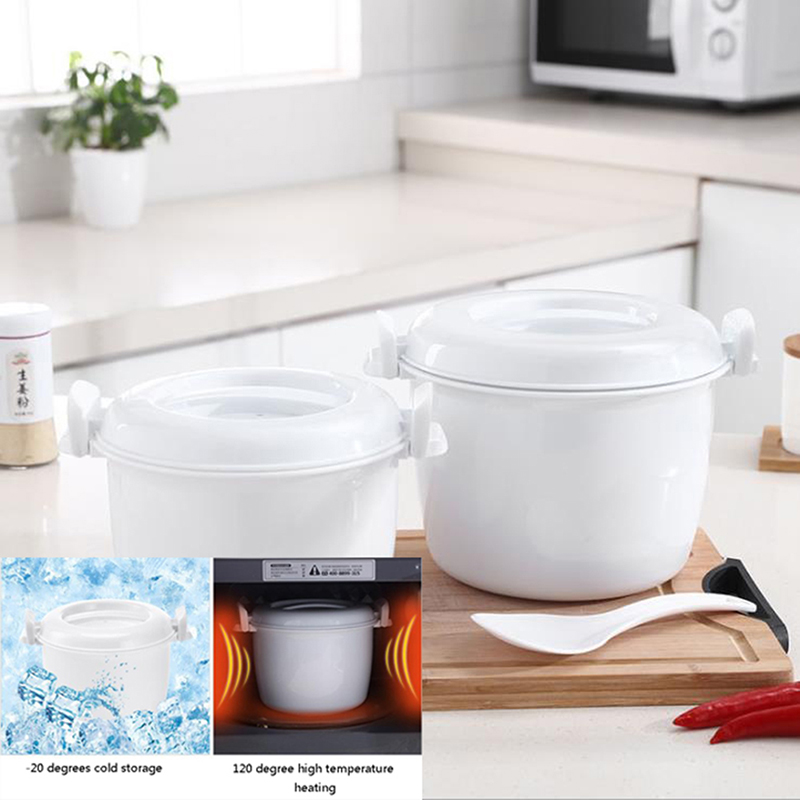 Portable Microwave Oven Rice Cooker Multifunctional food Steamer pot PP microwave cooking Utensils Insulation Bento Lunch Box