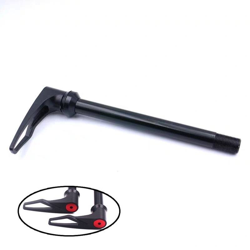 100x12MM Mountain Road Bike Bicycle Thru Axle Thread P1.0 Black Cycling For BMC CUBE thru axle for cone or flat fra