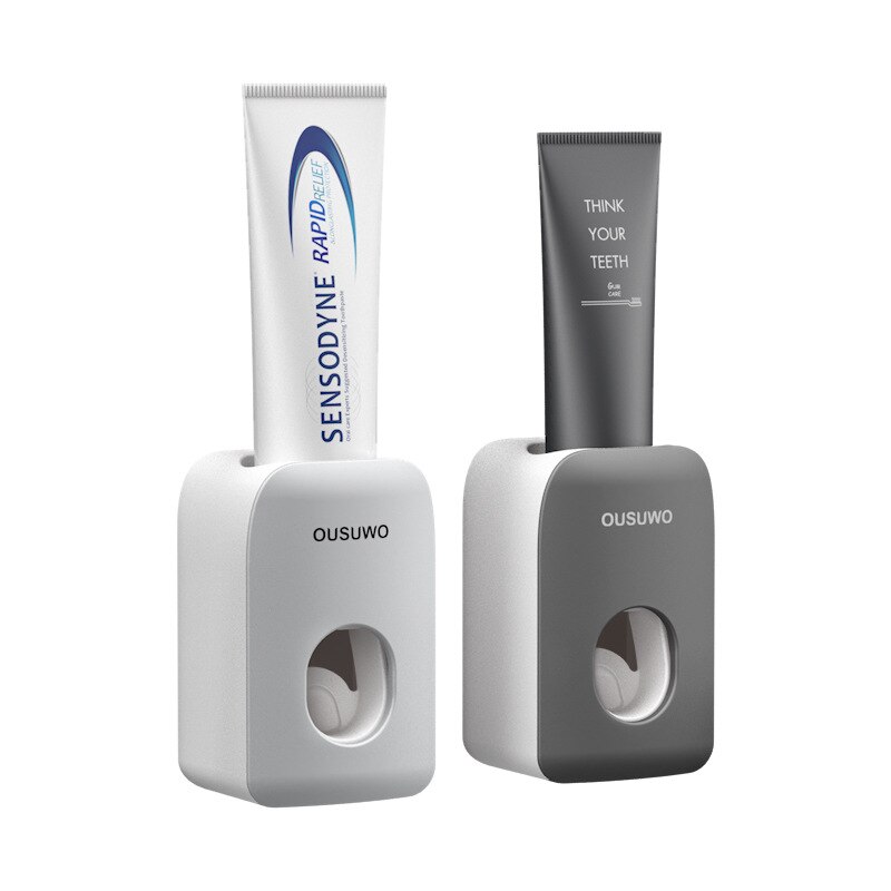 Wand-Mount Automatische zahnpasta spender badezimmer zubehör Zahnpasta Squeezer Zahnbürste Rohr Squeezer Drücken Halter