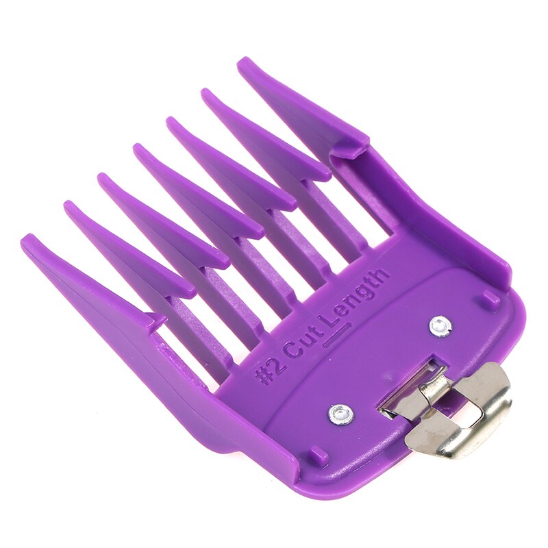 Tondeuse à cheveux 1.5mm-25mm, peigne de limite, kit de fixation Guide pour tondeuse Wahl, accessoires de coupe, 2/8 pièces
