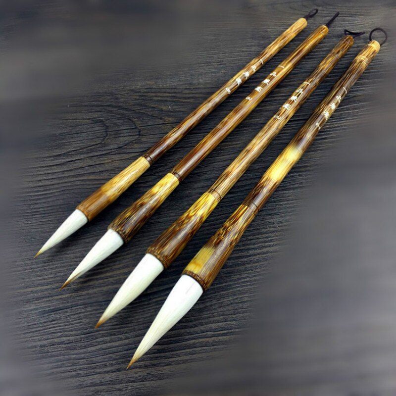 4pcs Mulitple Hair Brush Pen Set Chinese Calligraphy Pen Set Chinese Landscape Painting Calligraphy Brushes Set Tinta China
