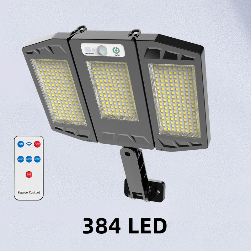 Straatlantaarn Buiten Waterdichte Led-Muursensor Bewegingslamp Met 3 Verlichtingsmodus Vouwlicht Voor Tuin Achtertuin: Blauw / 6-10W