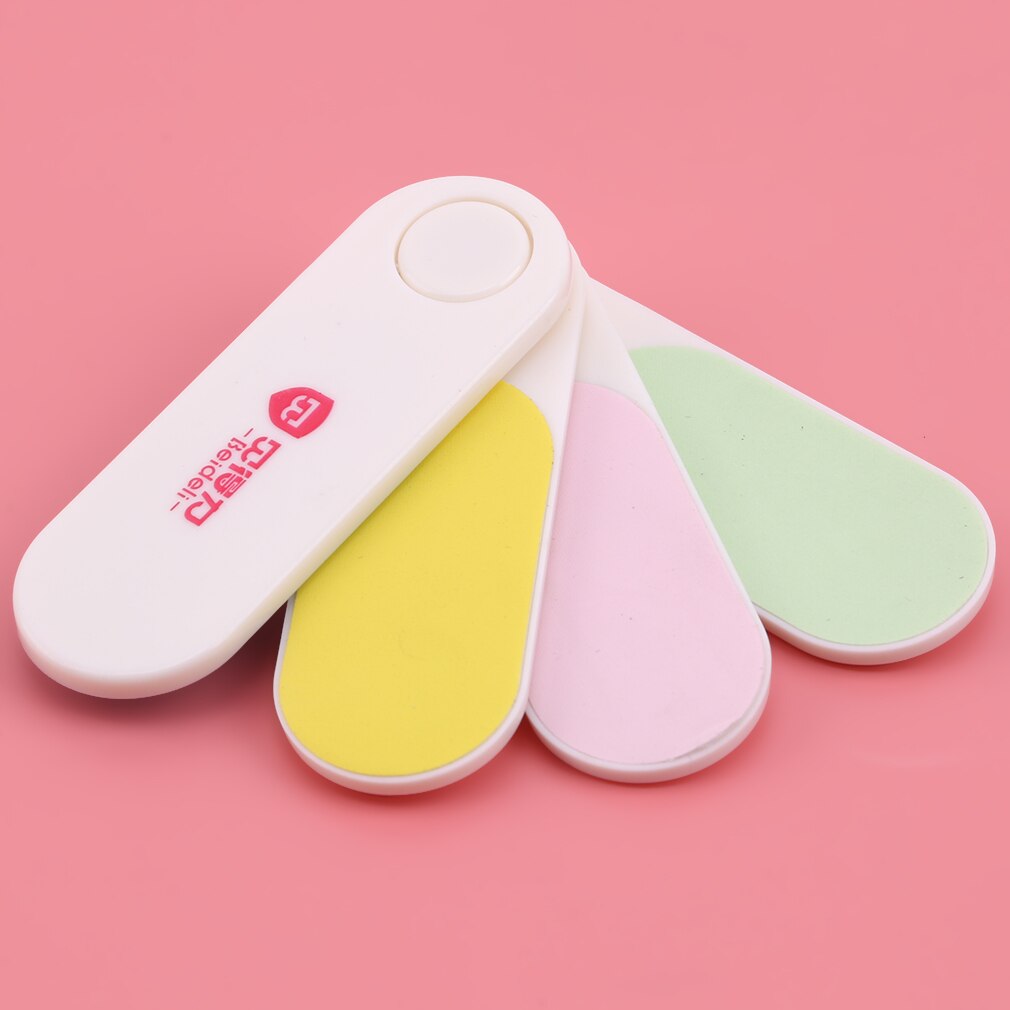 Bebê cuidados com as unhas conjunto prático clipper trimmer tesoura do prego do bebê conveniente segurança bebê prego clipper 4 pçs/set