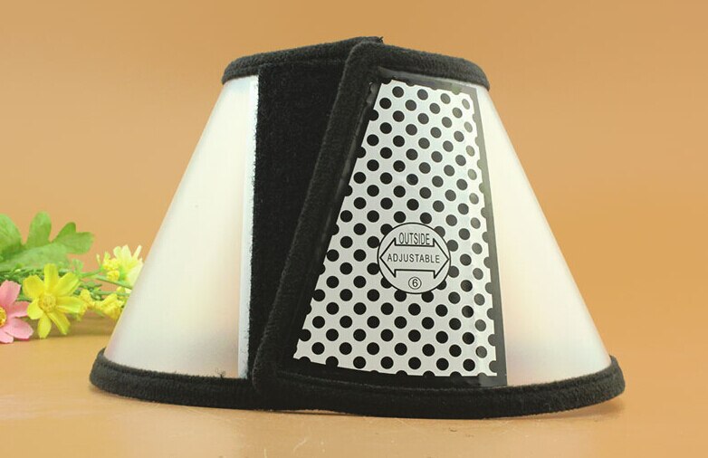Small Size Dog Cat Vet Elizabethan Collar Cone Wound Healing Brace Blue Size XS M L