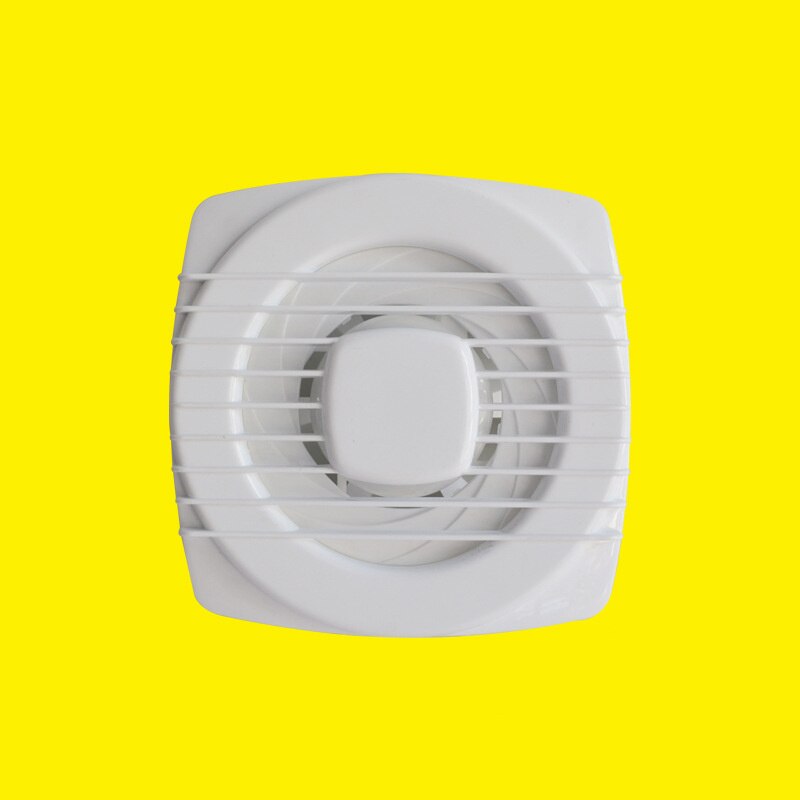 12W 220V White Hanging Wall Window Glass Small Ventilator Extractor Exhaust Fans Toilet Bathroom Kitchen Fan Hole Size 110x110mm