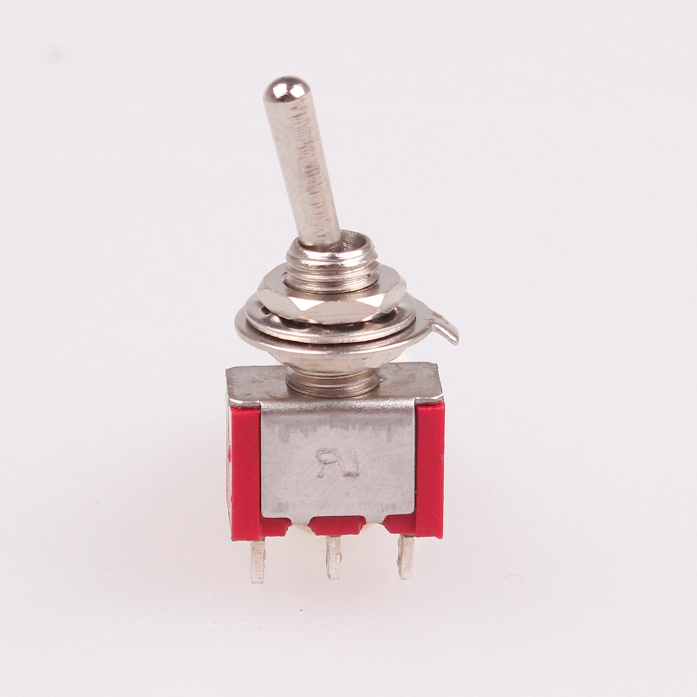 1/5/10PCS MTS102 Miniature Toggle Switch Single Pole Double Throw SPDT ON-ON 120VAC 6A 1/4 Inch Mounting MTS-102