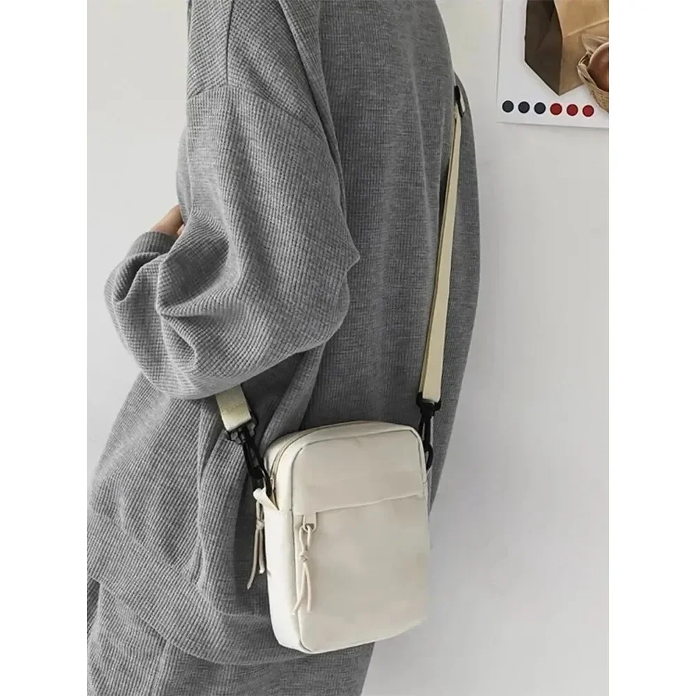 Nylon skuldertaske trendy sports-crossbody-tasker til mænd og kvinder