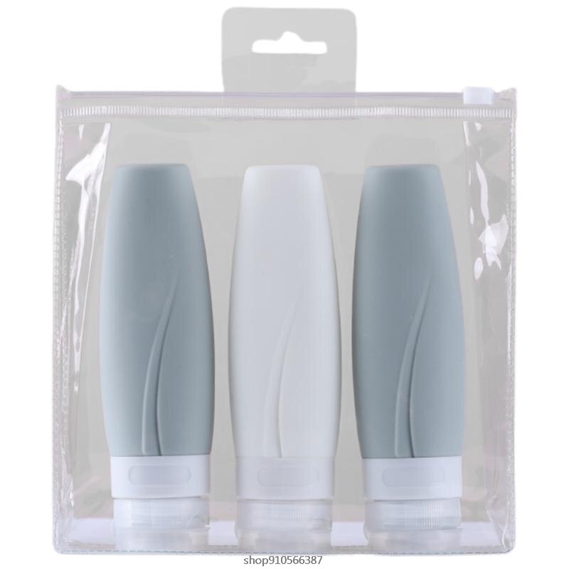 Leak Proof Travel Bottles Set Travel Containers Travel Size Toiletries with Portable Quart Bag Storage Shampoo Lotion: B