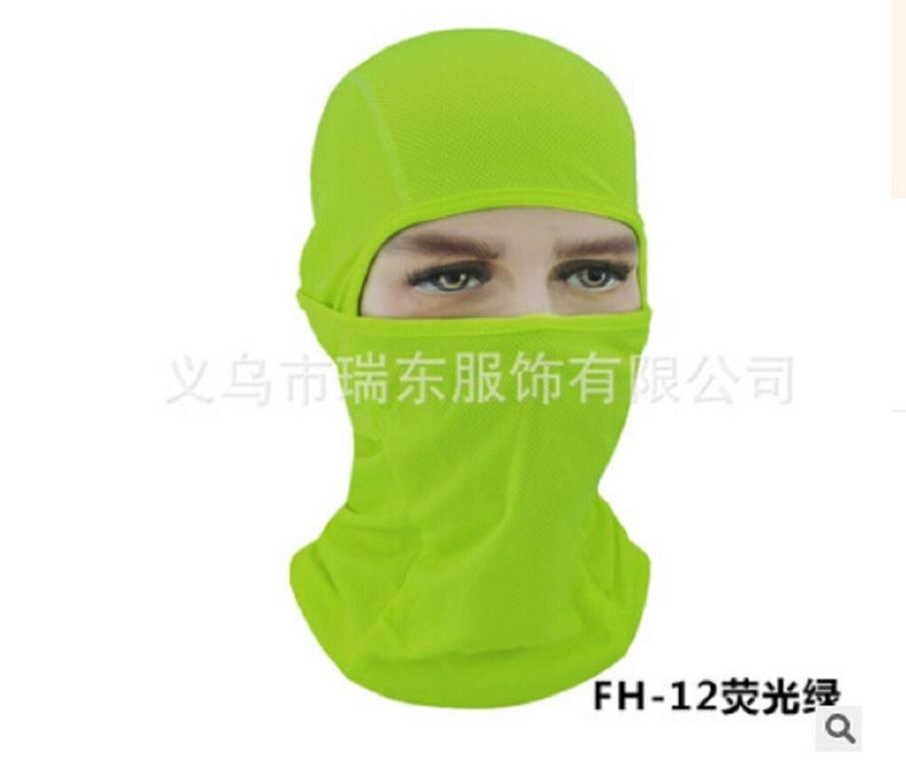Cool mjuk utomhus motorcykel cykel helmask balaclava skid nackskydd andas skyddande ansiktsmask: 11