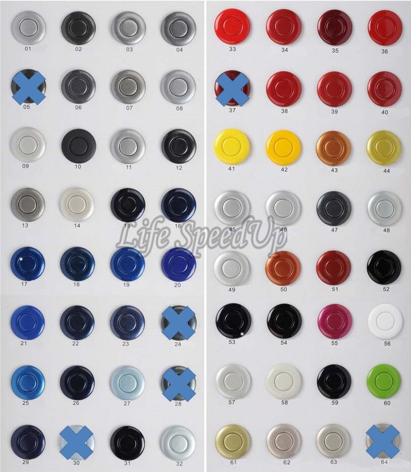 Détecteur de stationnement voiture | 6M de long, capteur de radar, parktronic, aide, détecteur d'automotivo pour vw ou universel auto 4 pièces/lot,: Leave Color Number