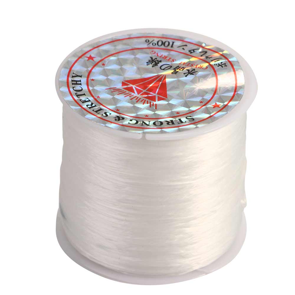 20/60 Meter Touw Goud/Zilver/Rode Koord Draad Koord String Riem Lint Tag Line Armband Maken Geen-slip Kleding: 60m white