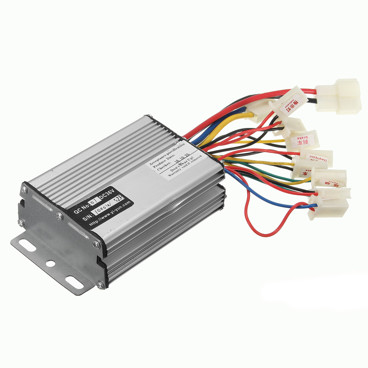 36V 1000W Elektrische Scooter Motor Brush Speed Controller Voor Voertuig Fiets