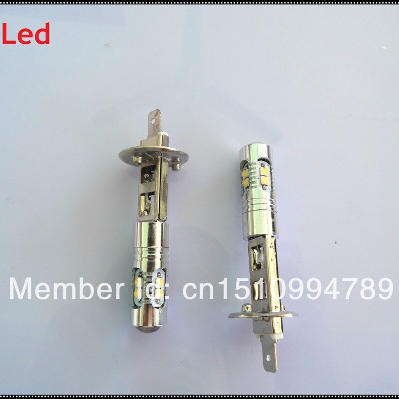 2pc/ lot led auto  h1 cree chip led 50w ,dc 12v 24v auto led  h1 mistlamp auto running led