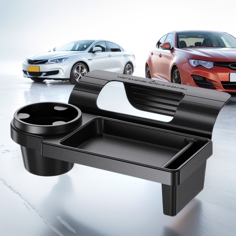 Multi Functional Car Organizer Box with Cup Drink Holder Hanging Storage Rack Side Door Window Storage Pocket Car Interior Parts