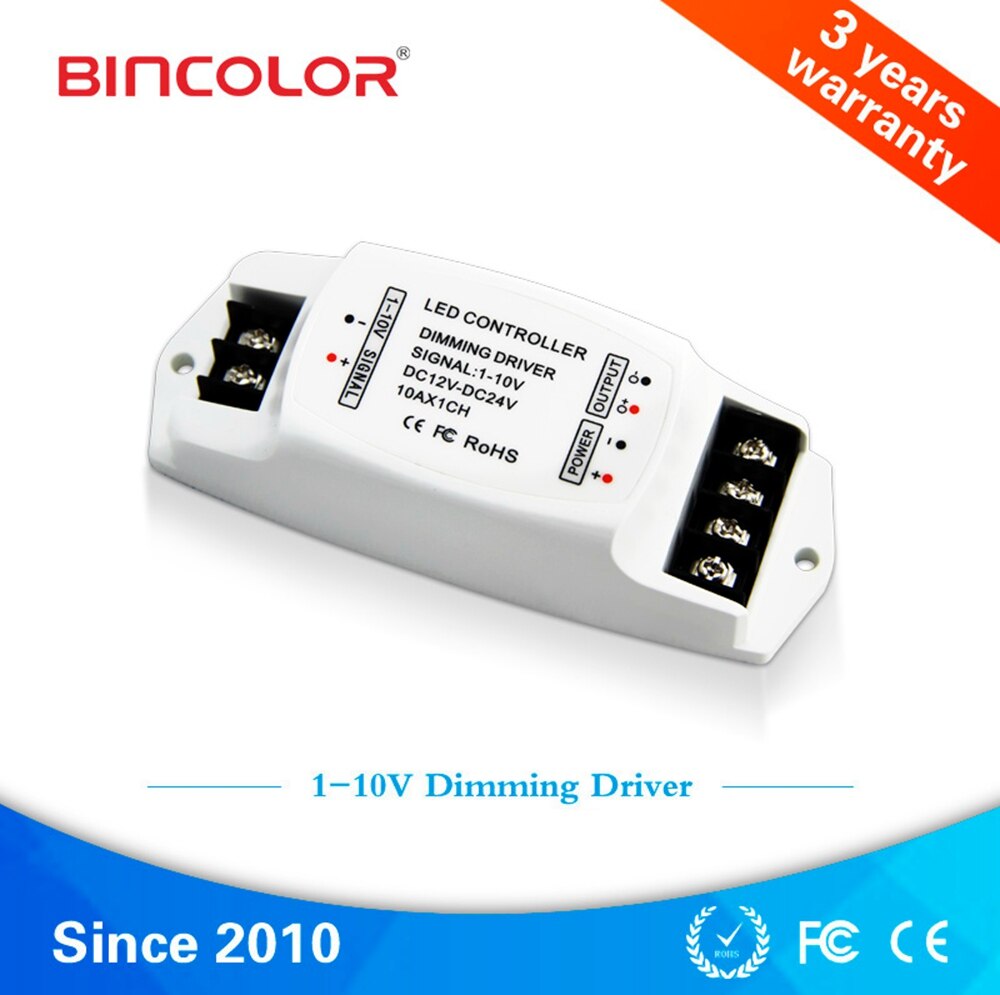 BC-330-5A LED Dimmen Driver 5A * 3CH 0-10 V LED Driver Constante Spanning PWM Driver BC-330-10A/1CH 0-10 v Dimmen Driver