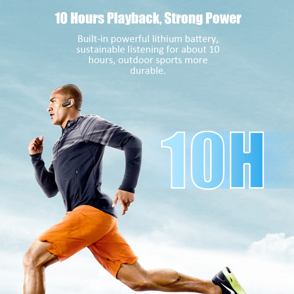 Ucomx G56 Sport Bluetooth Hoofdtelefoon Open-Ear Draadloze Koptelefoon 10H Afspelen Bluetooth Headsets Voor Iphone Samsung Xiaomi