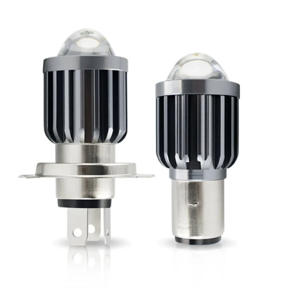Phare de Moto H4 BA20D CSP 12V LED, ampoules Led à faisceau haut/bas, 12000LM, feu antibrouillard Super lumineux pour Autobike