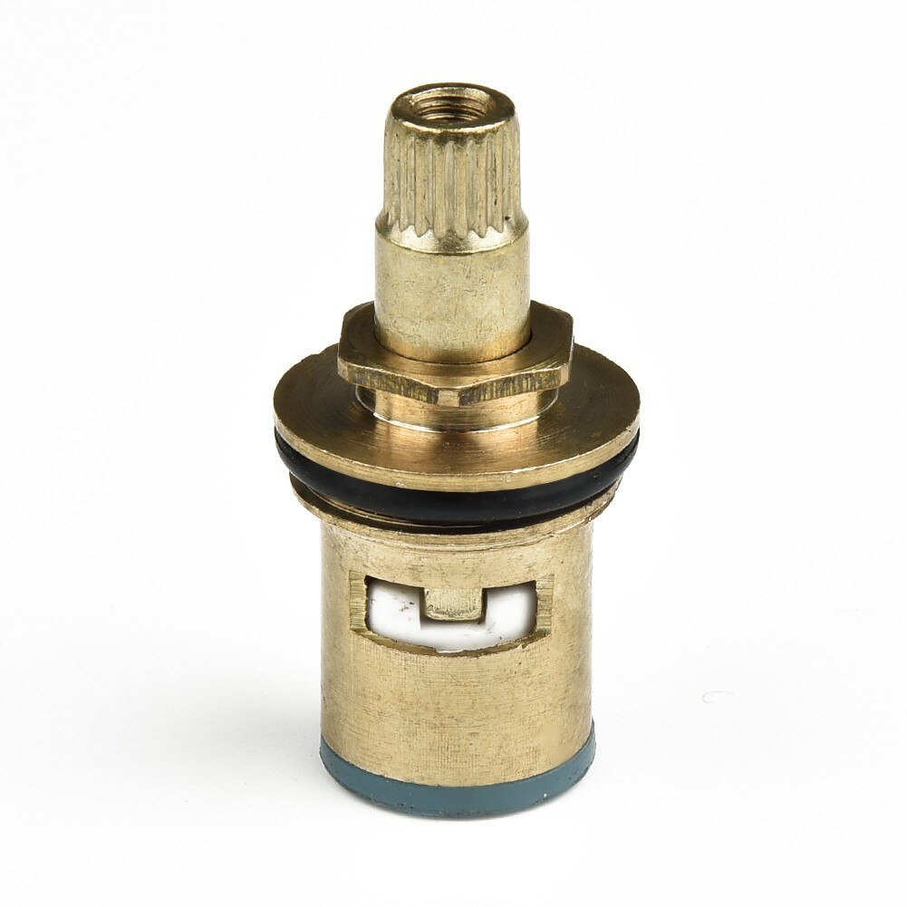 1pc 1/2" Single Faucet Cartridge Tap Replacement Parts Kitchen Bathroom Accessories Brass Shower Mixing Valve