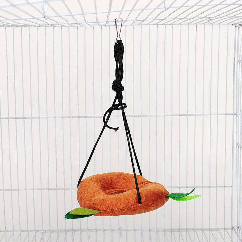 Hängematte Haustier Versteck Käfig Zubehör Hamster Zelt Nest Bett Für Meerschweinchen Chinchilla Igel Ratte Eichhörnchen Frettchen Zwerg Hase: Silber