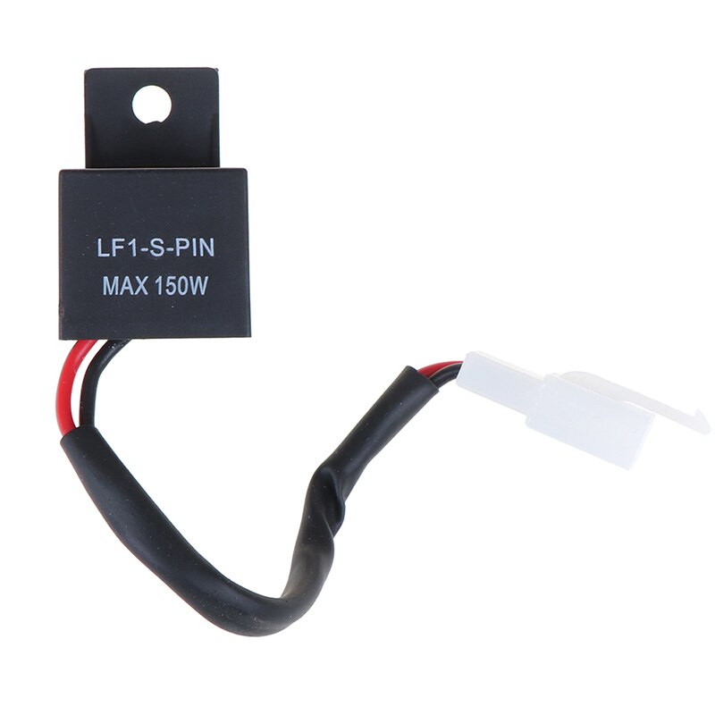 Motorcycle 2 Pin 12V Signal Rate Control Relay LED Turn Signals Light Flasher Blinker Flasher Relay