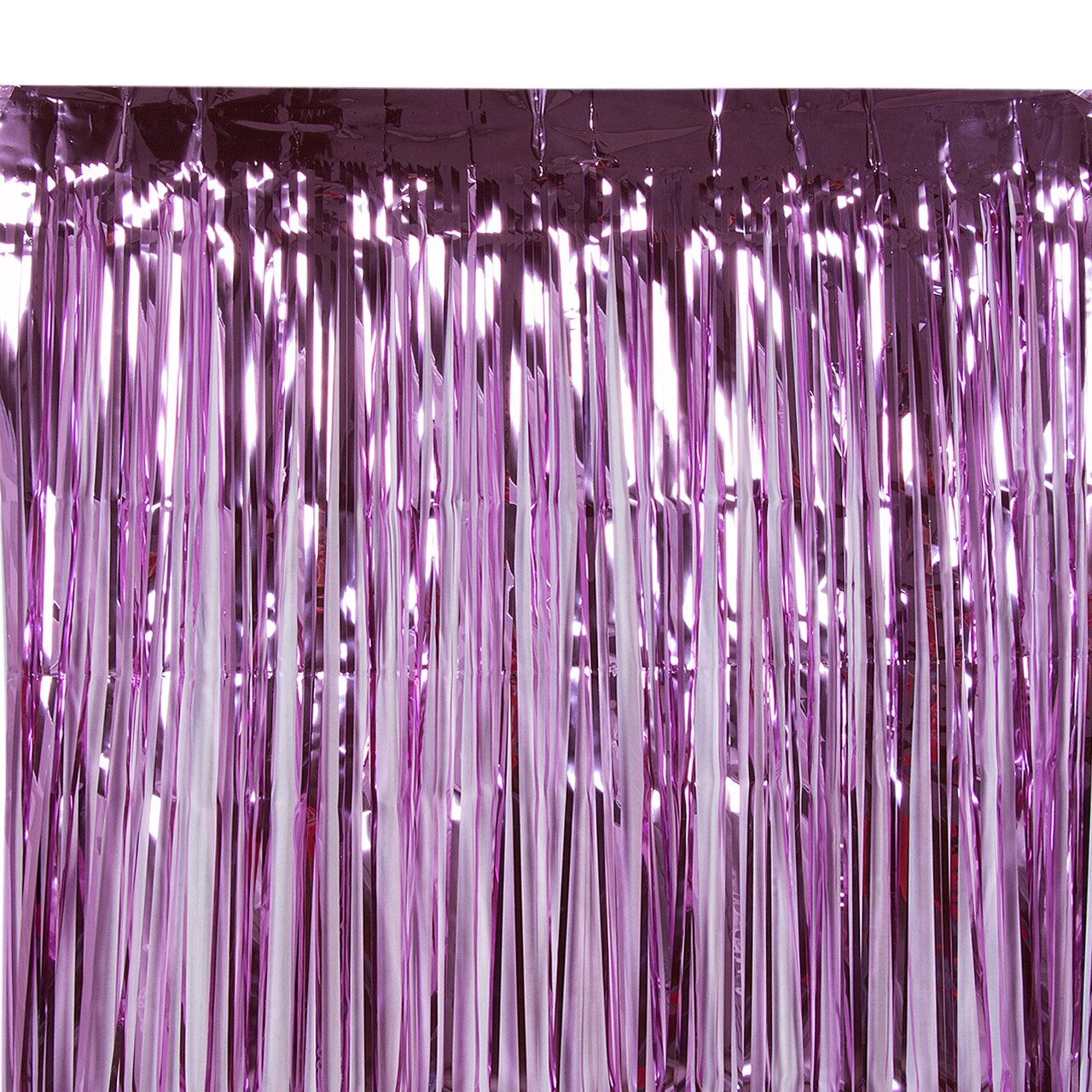 Metallic franje gordijn feestfolie kerstversiering bruiloft decoratie achtergrondfolie regengordijn kerstversiering: Roze