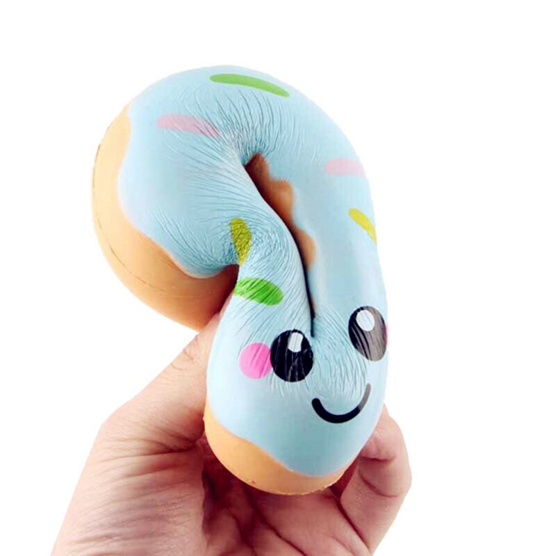 Singola Vendita Squishy squishy Dello Stress Decor Giocattoli Colourful Ciambella Profumato Lento Aumento Giocattolo Antistress giocattolo di Decompressione