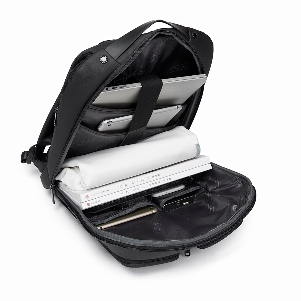 Bange mochila masculina antifurto para laptop, à prova d&#39;água, 2021