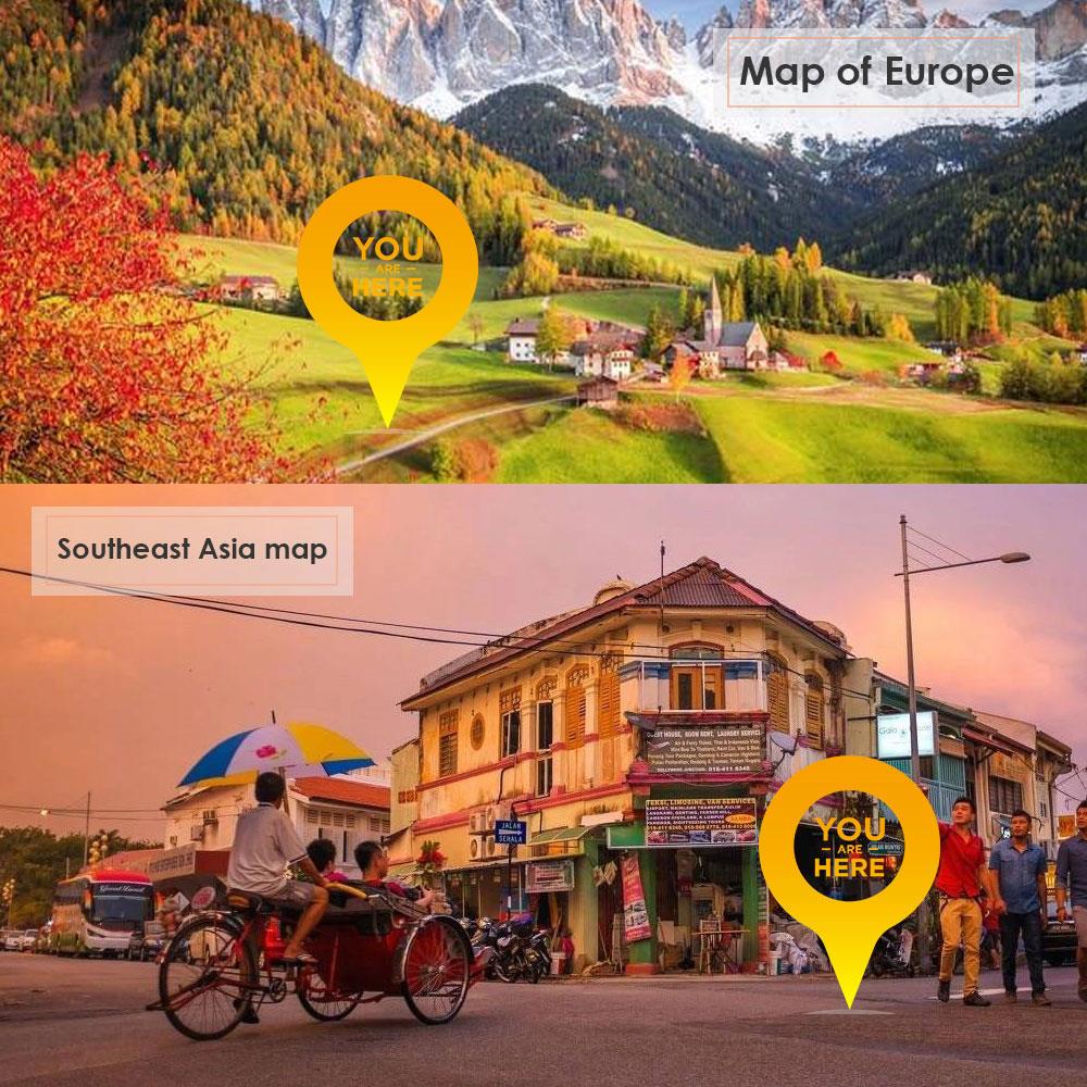 Vehemo 256MB+8G GPS Navigator System Car GPS Navigation Voice Broadcast HD GPS Navigator Free Map Truck 7" Touch Screen