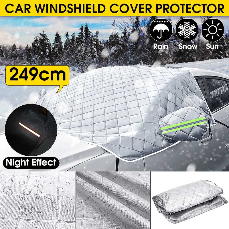 Waterdichte Auto Covers Outdoor Zon Uv-bescherming Cover Voor Auto Reflector Stof Regen Sneeuw Beschermende Suv Sedan Hatchback Anti-Uv