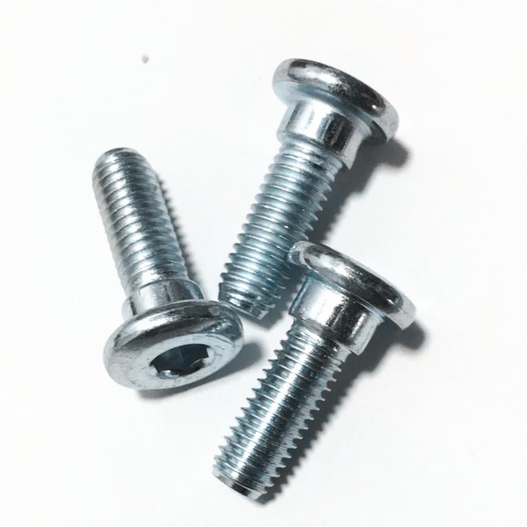 10 Pcs M8x20mm Hex Socket Disc Motorcycle Brake Rotor Mount Bolt Screw Stainless Steel Motorcycle Brake Disc Rotor Bolts