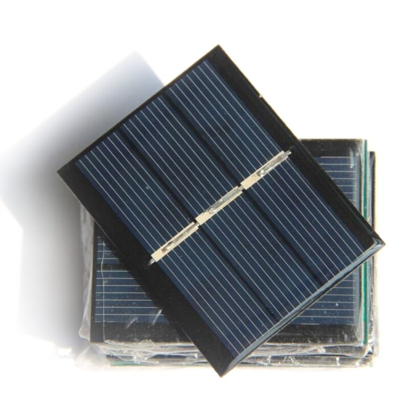 0.4W Draagbare Zonnepaneel Outdoor Fexible Charger Solar Batterij Gebruikt Voor Home Verlichting Mini Zonnecellen