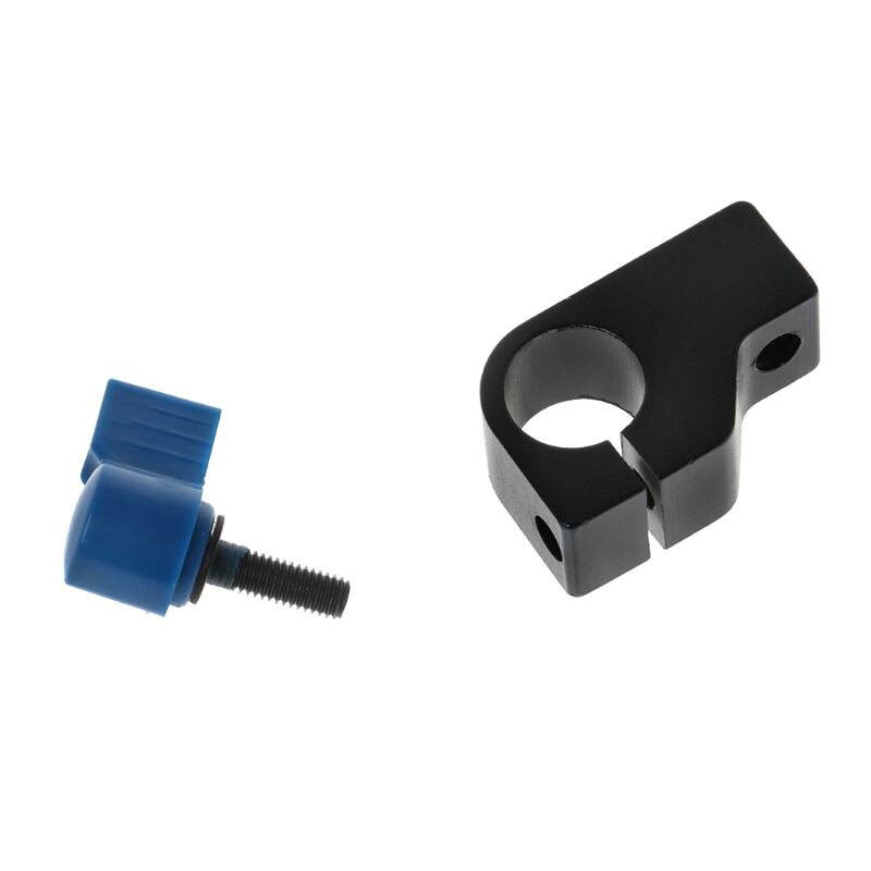 Rod Clamp Stand Adapter 15mm 1/4 Female Screw Threaded Support Rail System Arm Monitor Photo Tripod Light Camera Stand