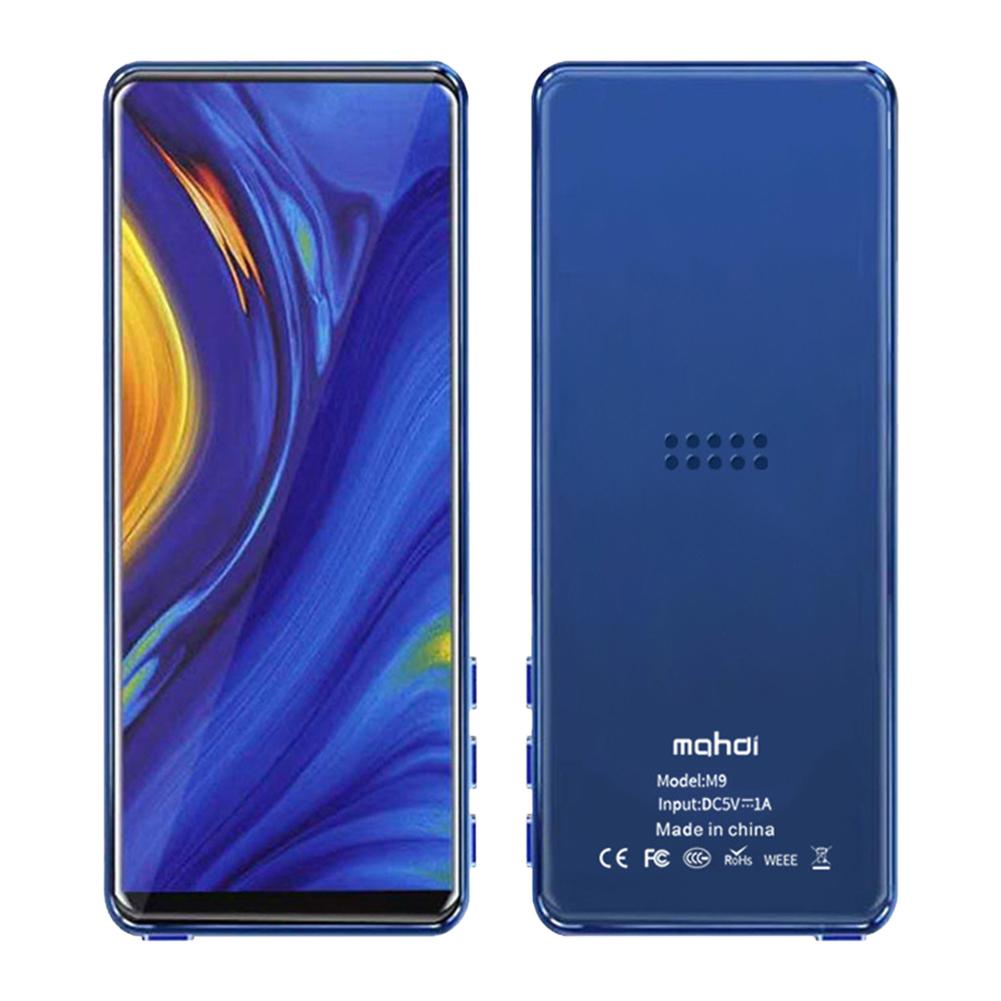 Portable 3.5 Inch MP4 Player 8GB 4.2 Bluetooth HIFI Stereo Touch Screen Walkman 3 Colors FM Radio Video E-book Player MP4: Blue