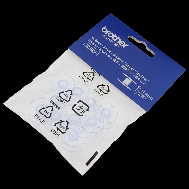 brother bobbin 11.5mm SEWING MACHINE BOBBINS10pcs SFB(XA5539-151) brother domestic sewing machine bobbin