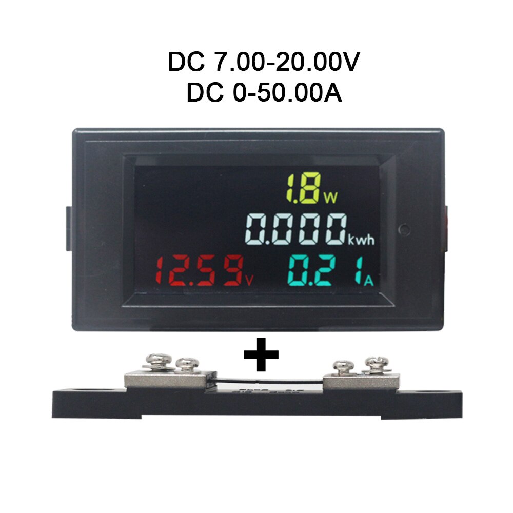 DC0-200V 50A - Voltmètre Numérique Led Dc 0-200v, 50a, 100a - Foto 9