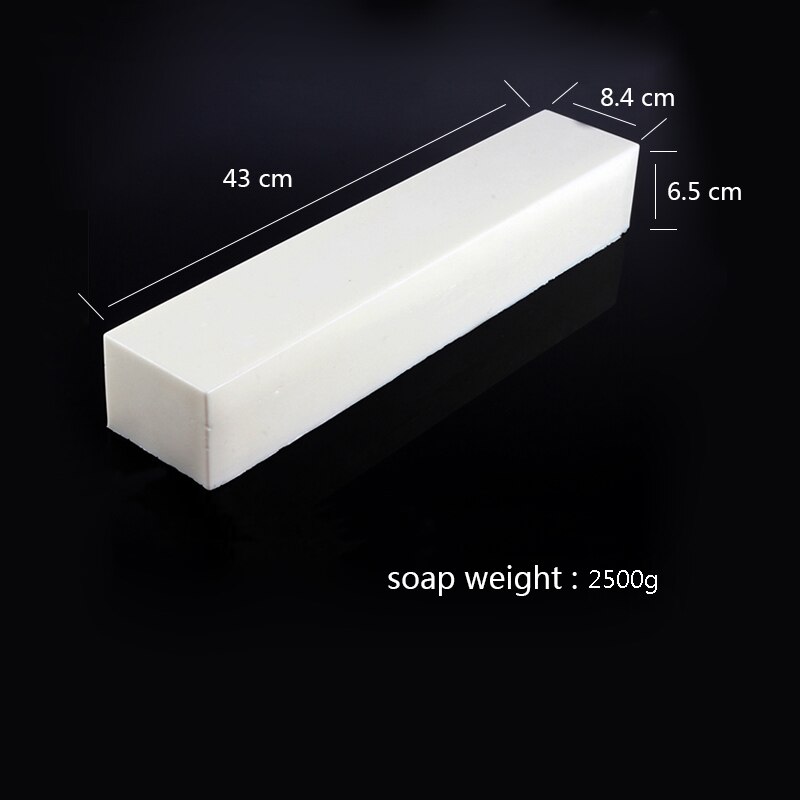 Long Size Silicone Soap Mold Rectangle White Mould with Wood Box for Handmade Swirl Soaps Making Tool