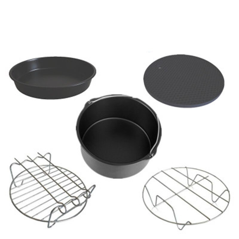 Kitchen Set Fryer Accessories 8Pcs/Set Air Fryer Accessories Set Cooking Tool Baking Kitchen Tools Utensil Shippin